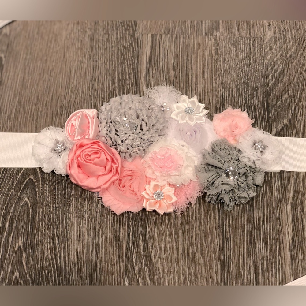 NEW handmade maternity sash